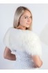 White Fox Fur Stole - Scarf